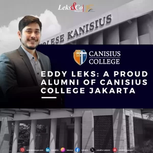 Eddy Leks: A Proud Alumni of Canisius College Jakarta