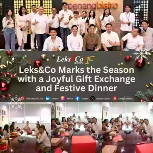 Leks&Co Marks the Season with a Joyful Gift Exchange and Festive Dinner